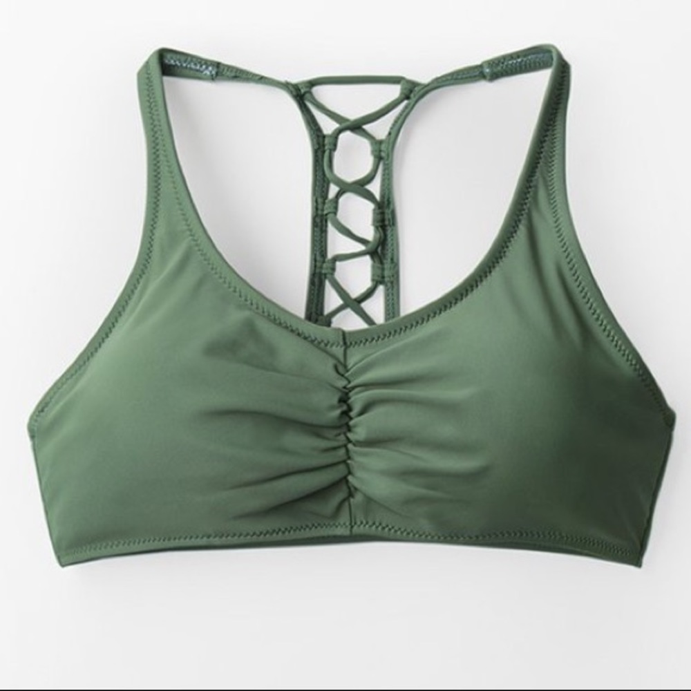 Cupshe Green Bikini Top NWT